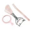 10 In 1 Eyebrow Tool Kit Tweezers Trimmer Scissors Razor Eyelash Curler Set