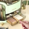Makeup Organizer, 3 Layers Large Capacity Cosmetic Storage